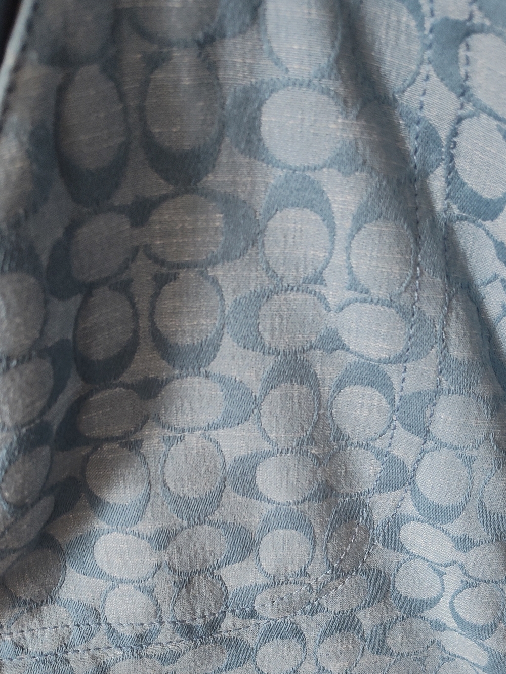 *RARE* COACH Signature Denim Skirt - Picture 5 of 6